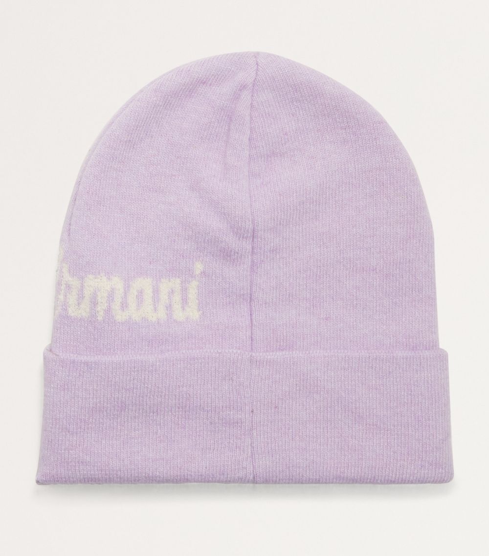 Emporio Armani Kids Emporio Armani Kids Jacquard-Logo Beanie