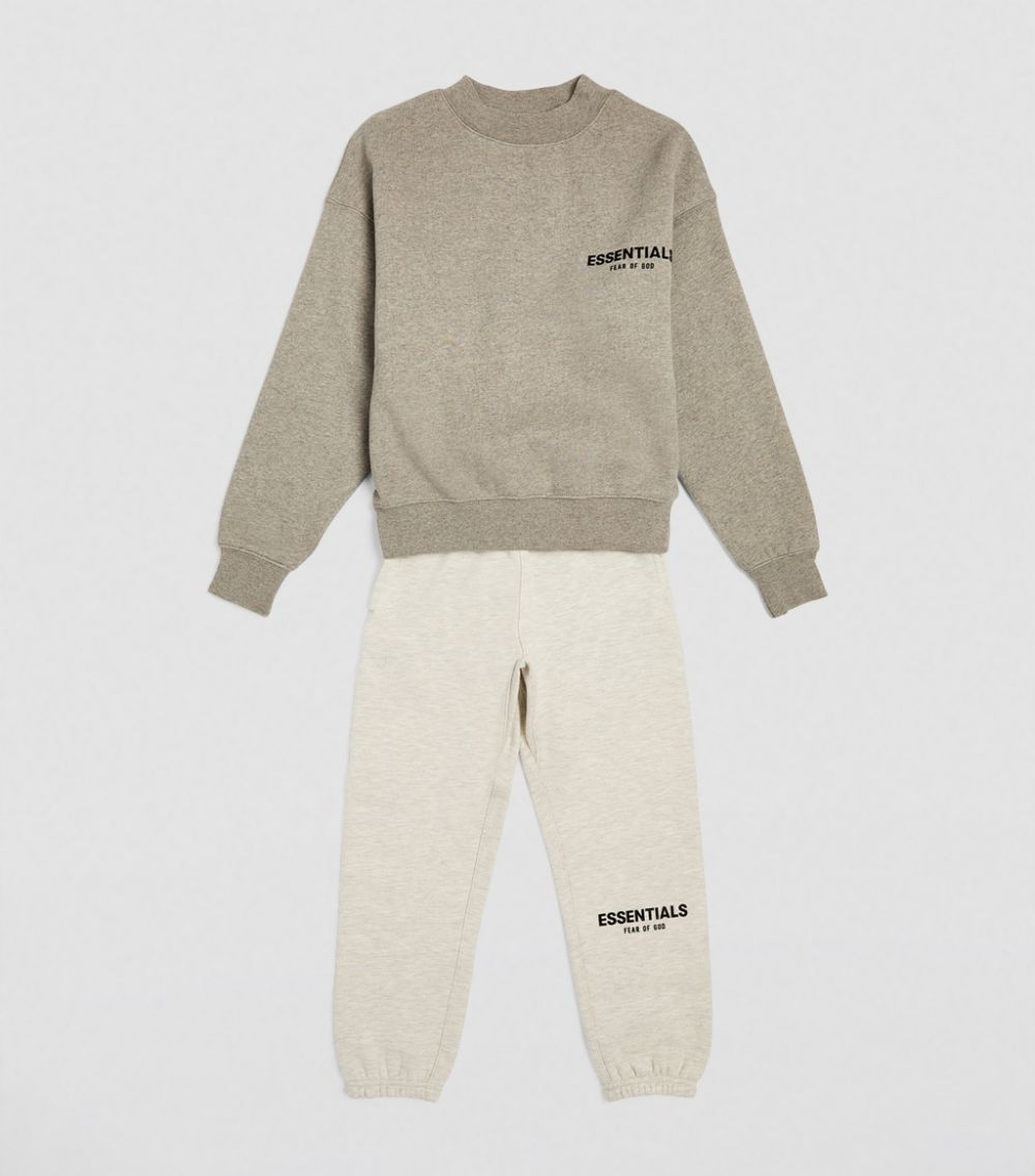 Fear Of God Essentials Kids FEAR OF GOD ESSENTIALS KIDS Logo Print Sweatpants (2-16 Years)