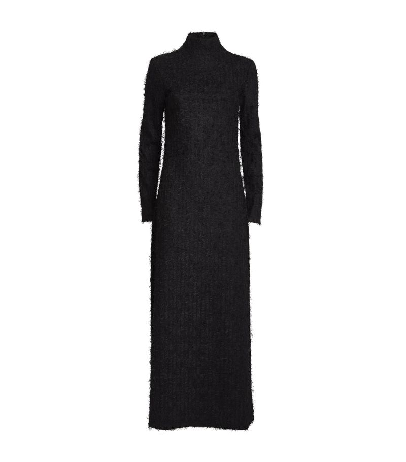 Róhe Róhe Textured Lace Rollneck Dress