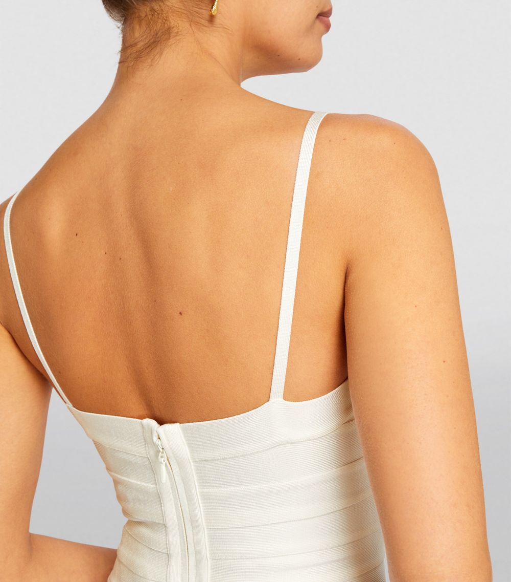 Hervé Léger Hervé Léger Sleeveless Bandage Midi Dress