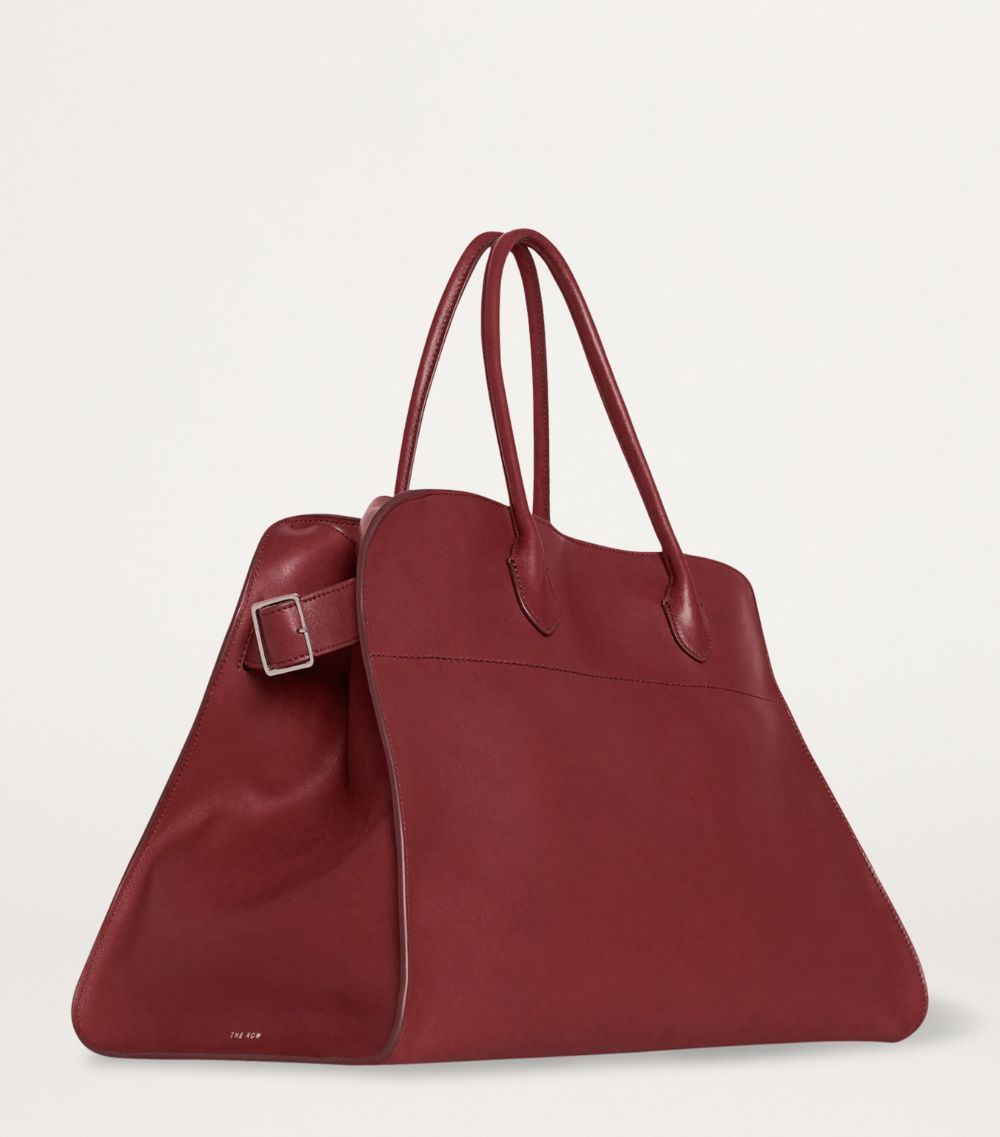 The Row The Row Leather Soft Margaux 17 Top-Handle Bag
