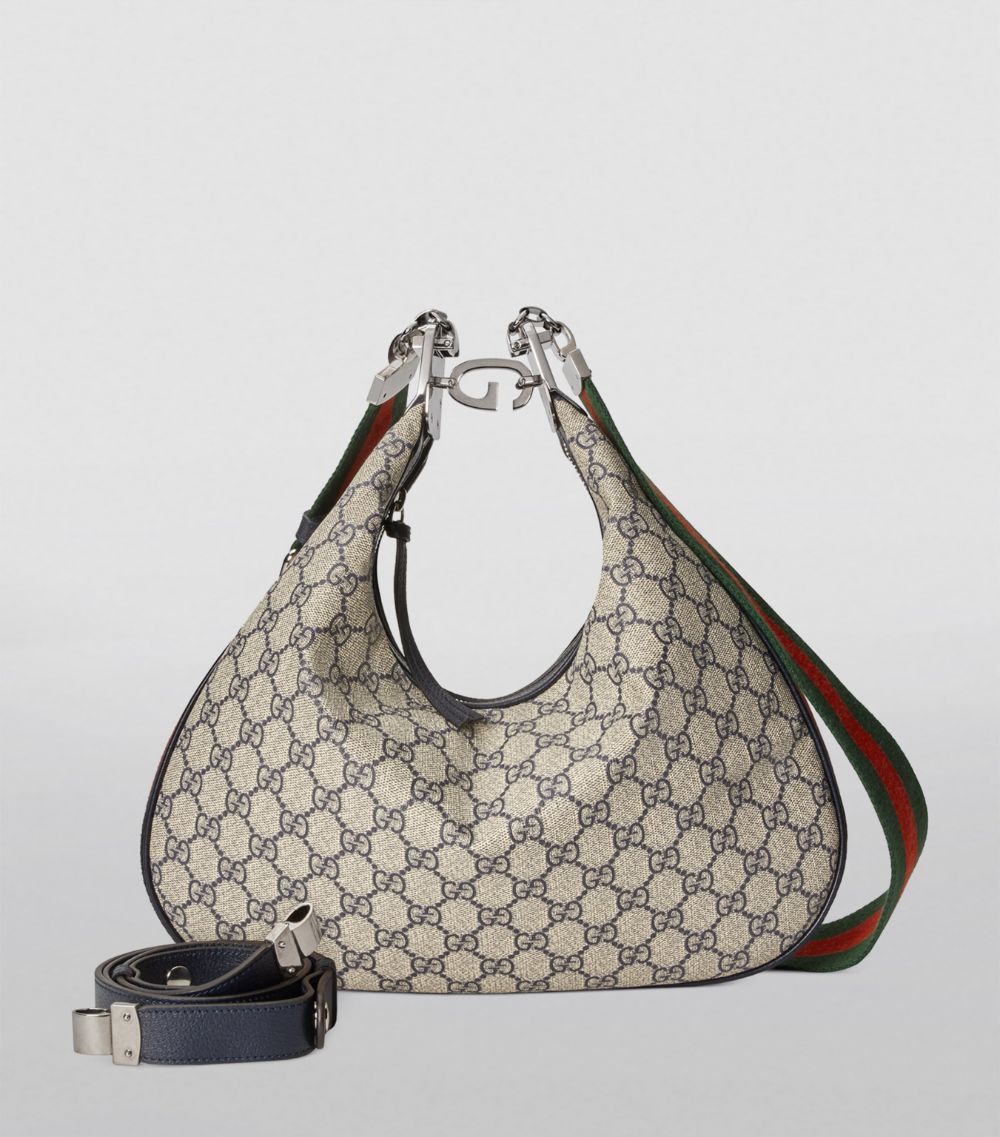 Gucci Gucci Large Gg Supreme Attache Shoulder Bag