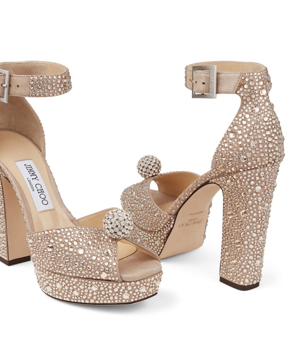 Jimmy Choo Jimmy Choo Socorie 120 Embellished Platform Sandals