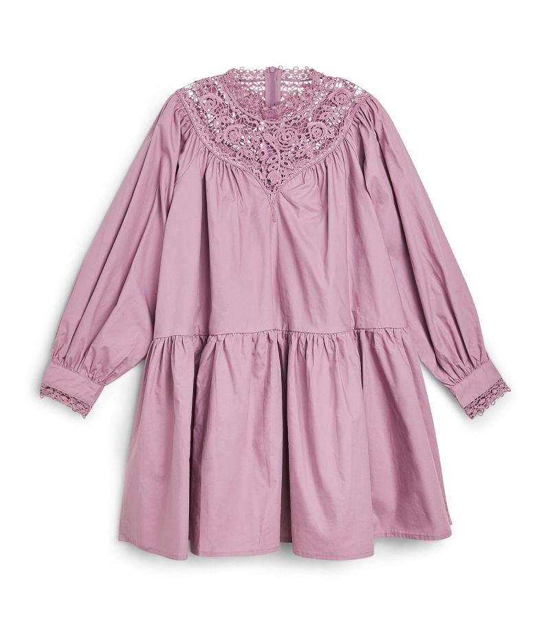  Petite Amalie Cotton Lace-Trim Dress (6-16 Years)