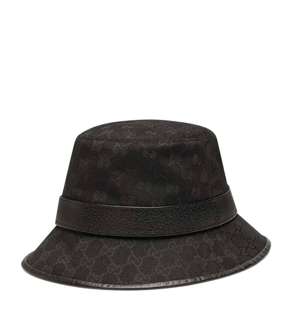 Gucci Gucci Canvas Gg Supreme Bucket Hat