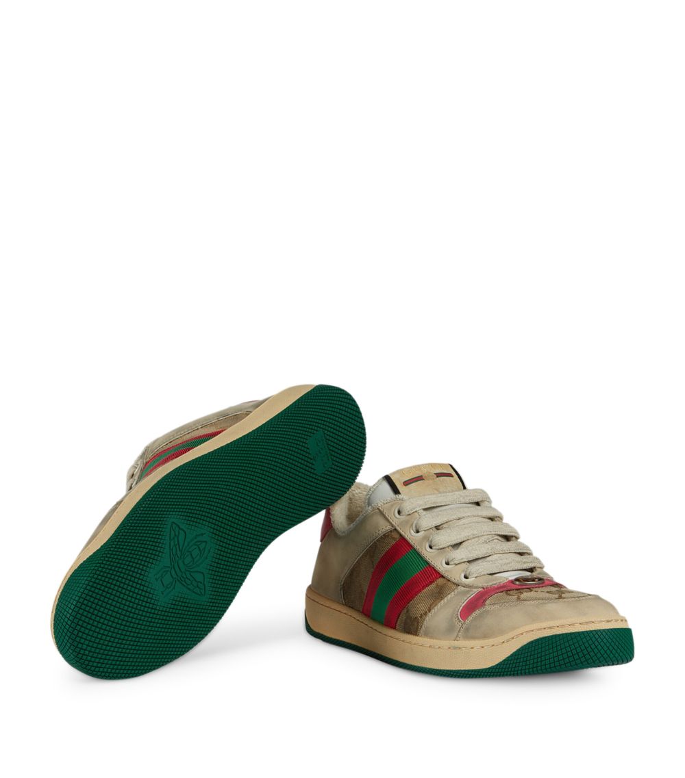 Gucci Gucci Leather Screener Sneakers