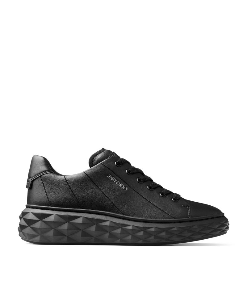 Jimmy Choo Jimmy Choo Diamond Light Maxi Leather Sneakers