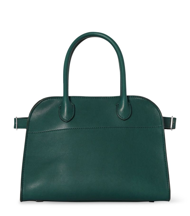 The Row The Row Leather Soft Margaux 10 Top-Handle Bag