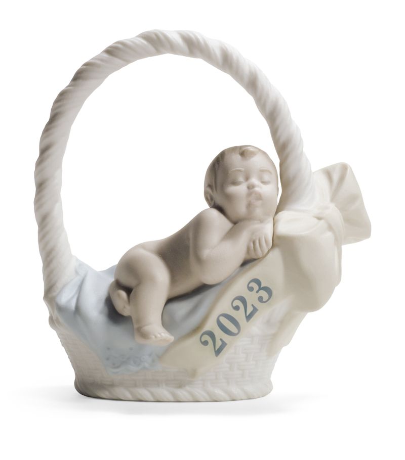 Lladró Lladró Porcelain Born In 2023 Boy Figurine (10Cm)