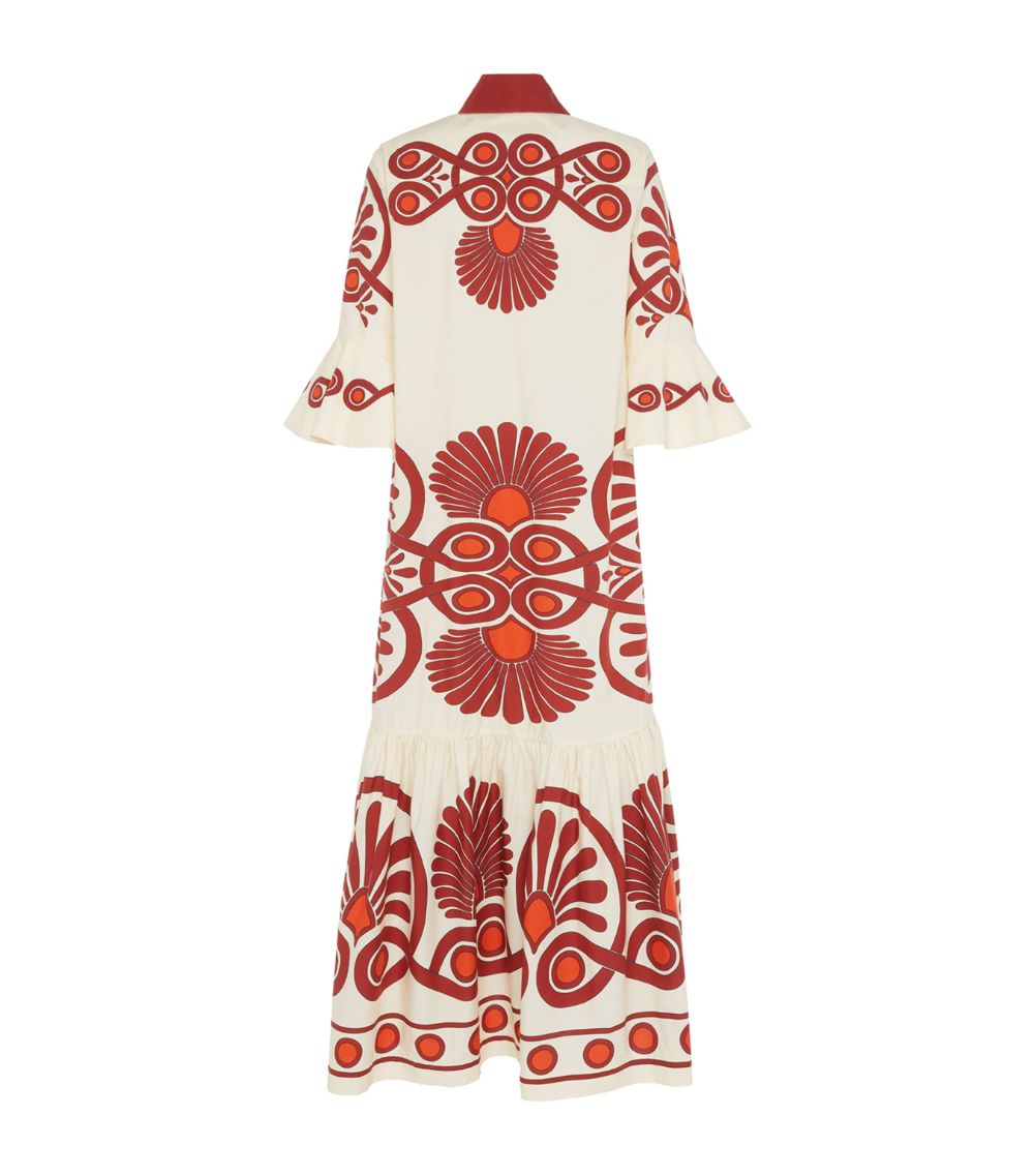 La Doublej La Doublej Printed Artemis Midi Dress