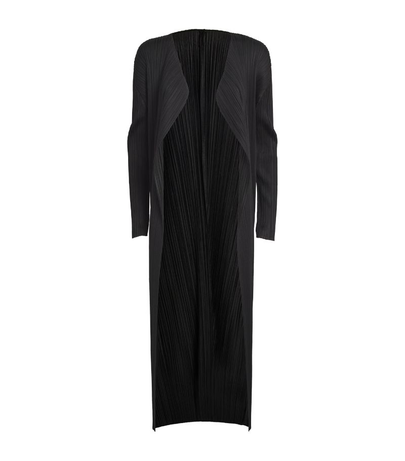 Pleats Please Issey Miyake Pleats Please Issey Miyake Basics Longline Cardigan