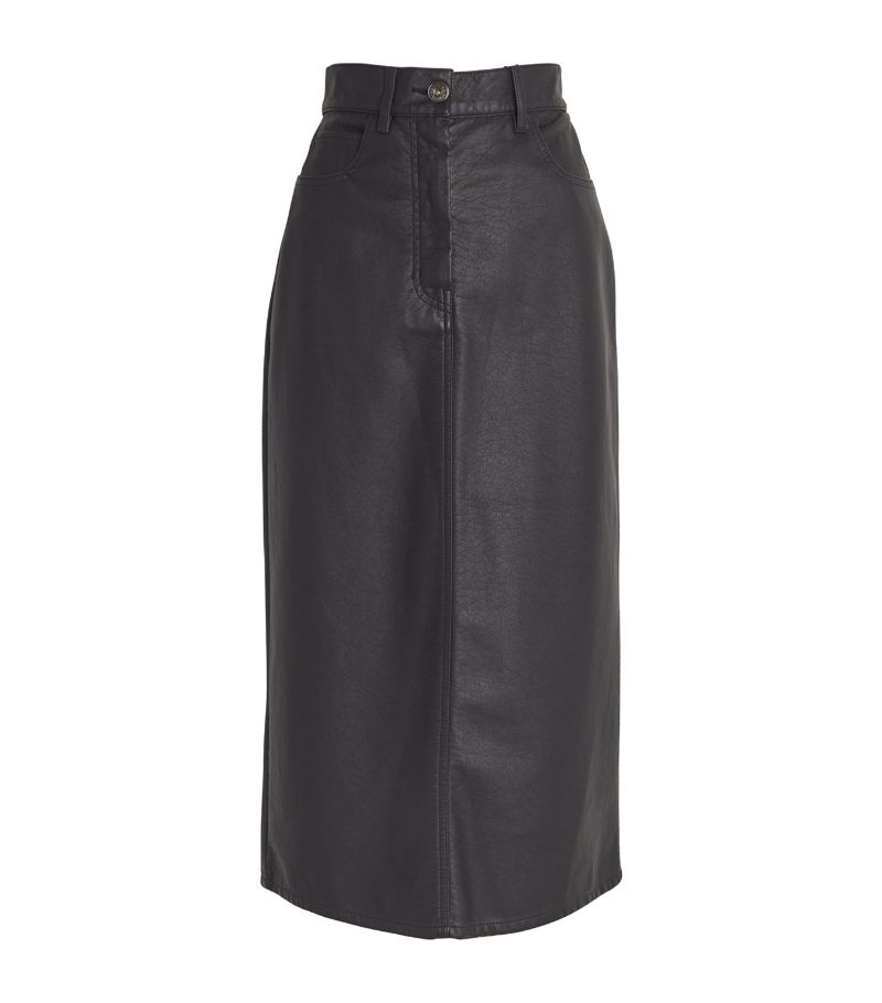 Weekend Max Mara Weekend Max Mara Coated Midi Skirt