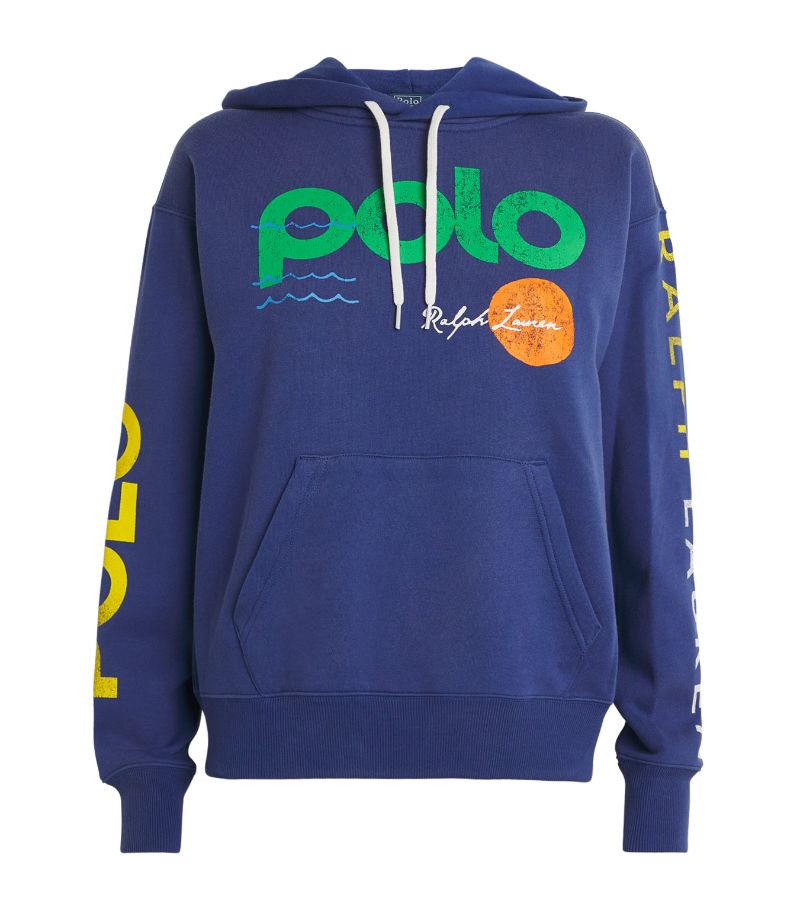 Polo Ralph Lauren Polo Ralph Lauren Cotton-Blend Wave Hoodie