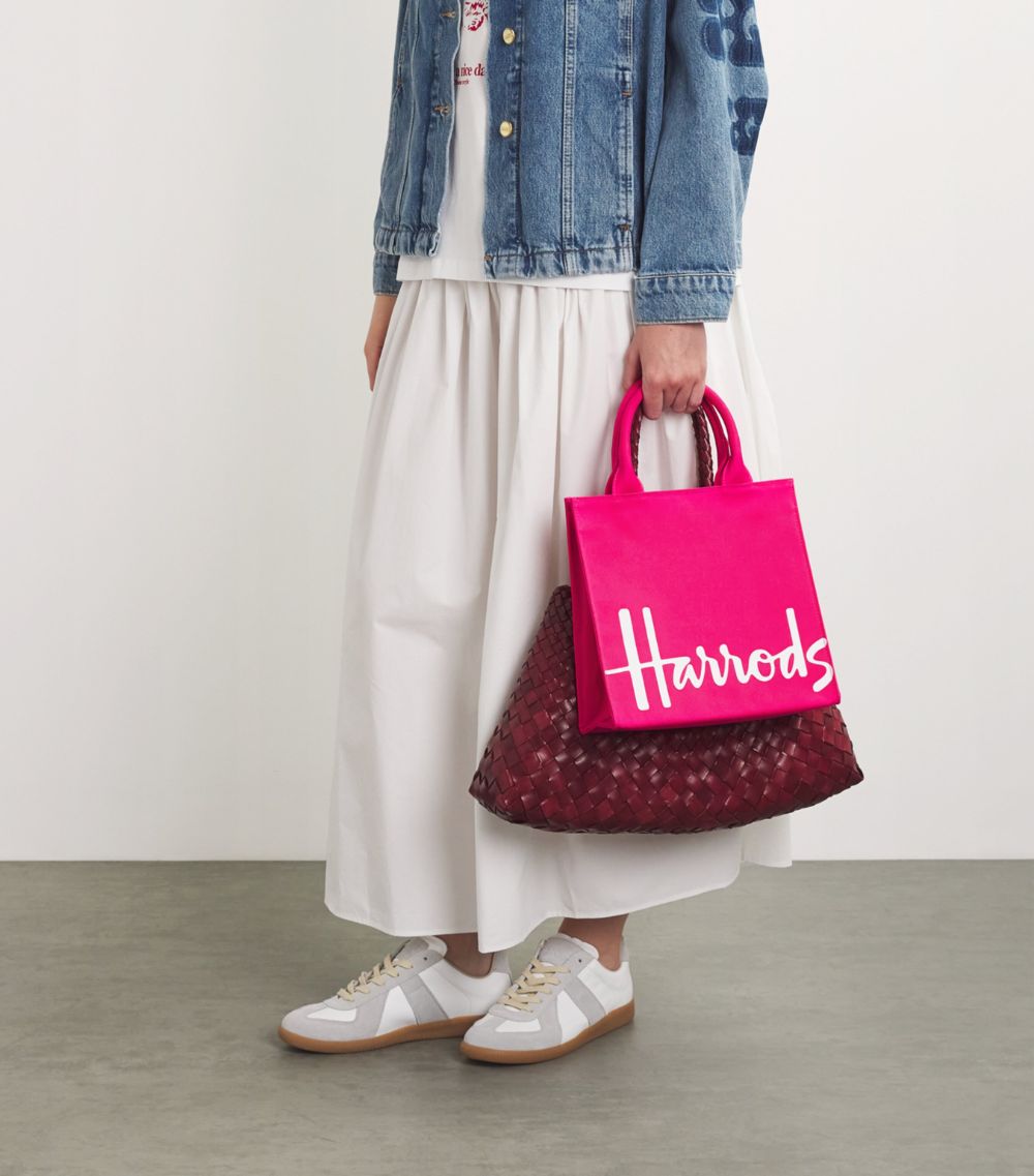 Harrods Harrods Small Cotton Logo Tote Bag