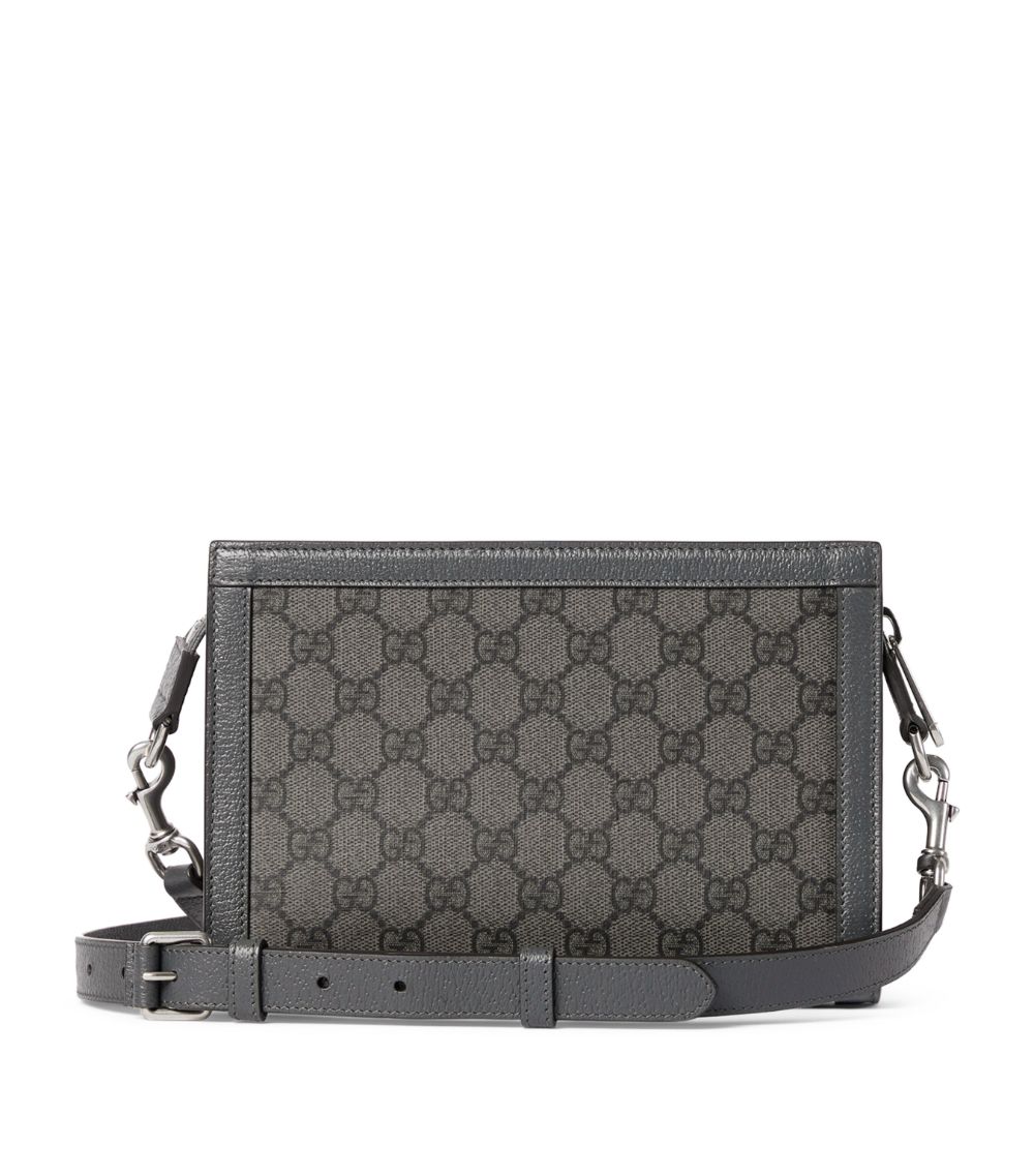 Gucci Gucci Super Mini Gg Supreme Canvas Ophidia Cross-Body Bag