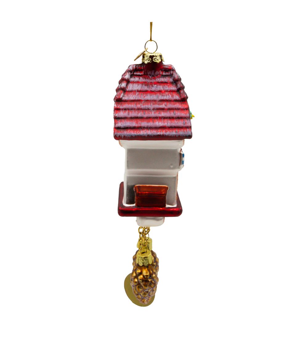 Kurt.S.Adler Kurt. S.Adler Glass Cuckoo Clock Tree Decoration