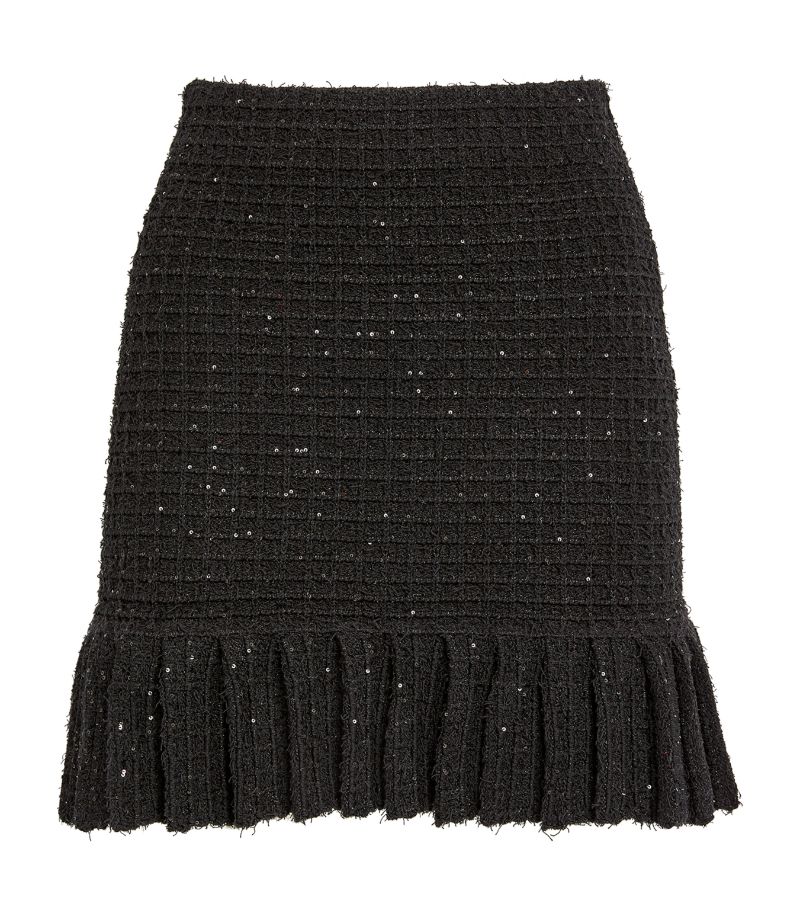 Self-Portrait Self-Portrait Sequin-Embellished Mini Skirt