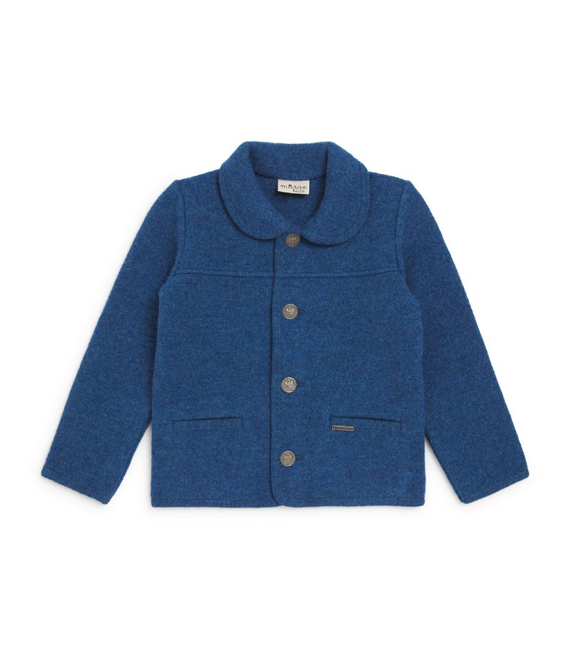 Marae Kids Marae Kids Wool Collared Jacket (2-14 Years)