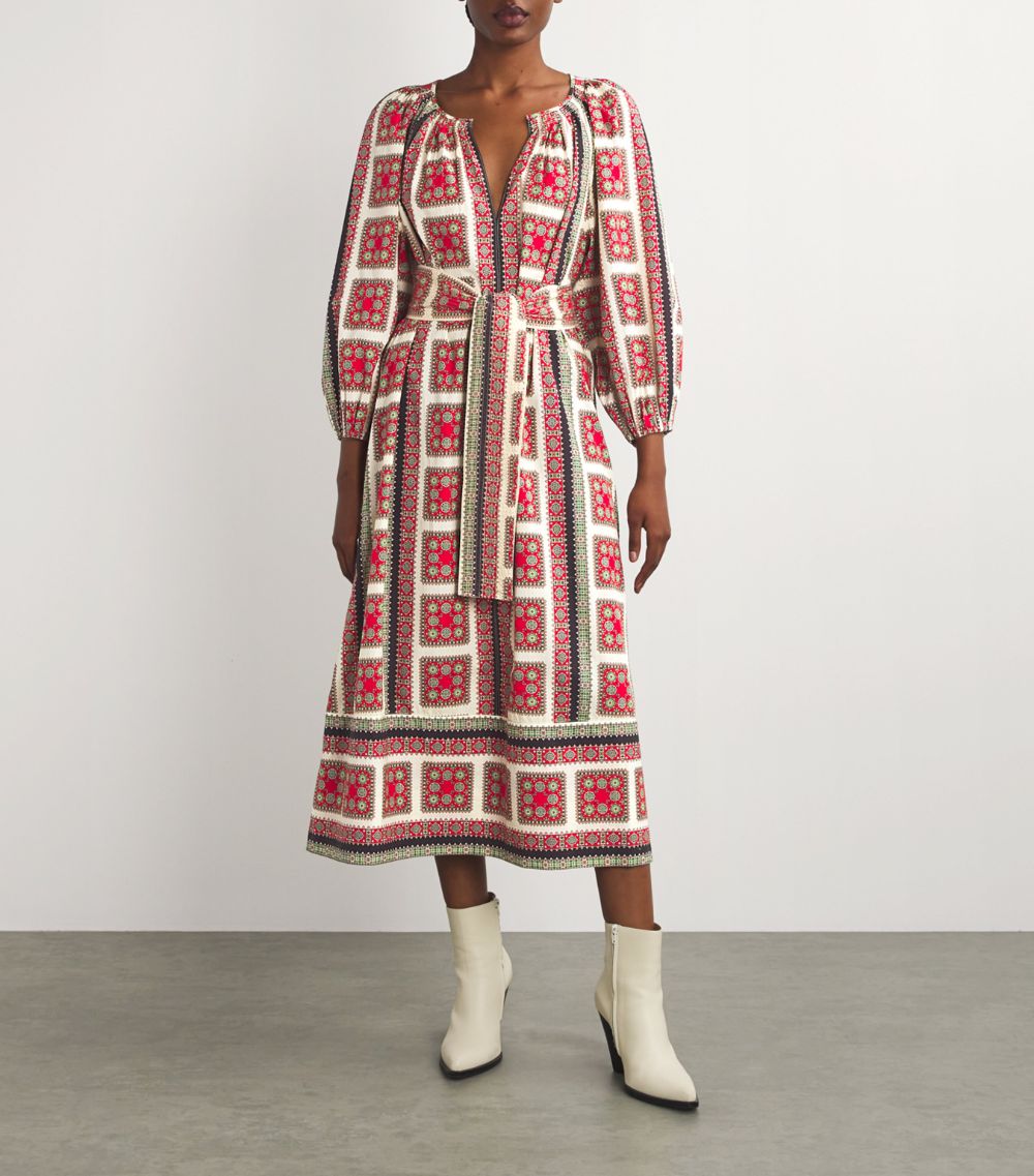  The Great. Cotton Pampas Maxi Dress