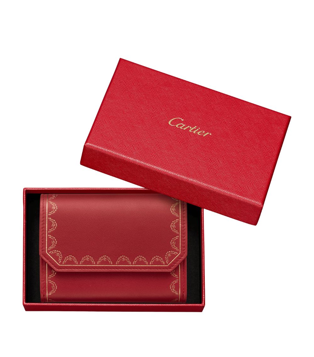 Cartier Cartier Mini Leather Guirlande Wallet