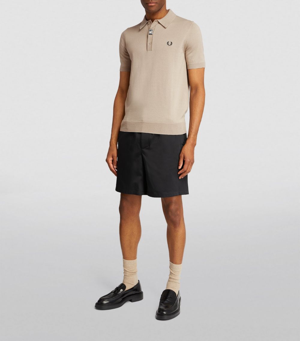 Fred Perry Fred Perry Merino Wool-Cotton Polo Shirt