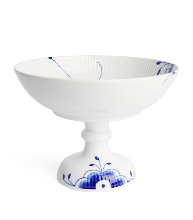 Royal Copenhagen Royal Copenhagen Blue Fluted Mega Footed Bowl (21Cm)