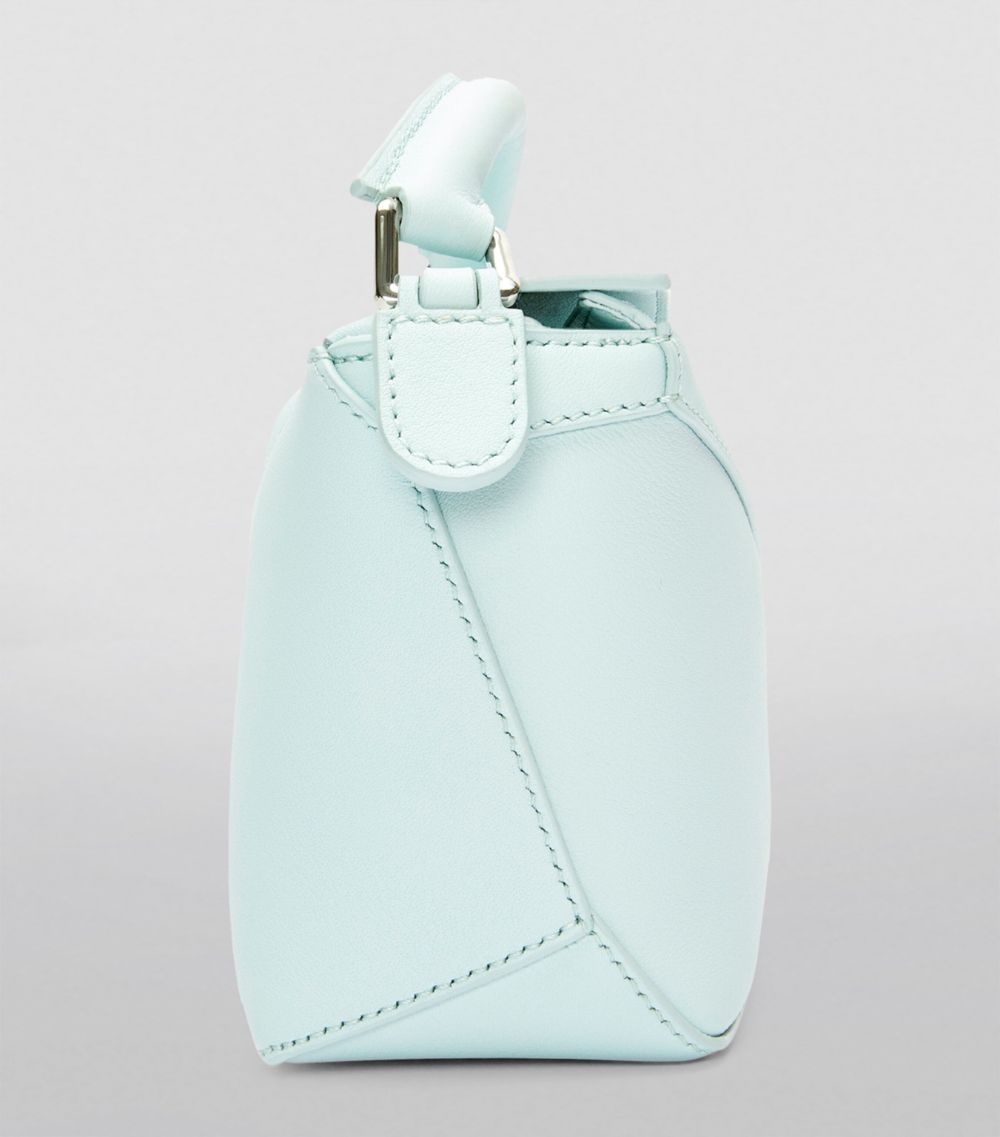 Loewe Loewe Mini Leather Puzzle Edge Top-Handle Bag