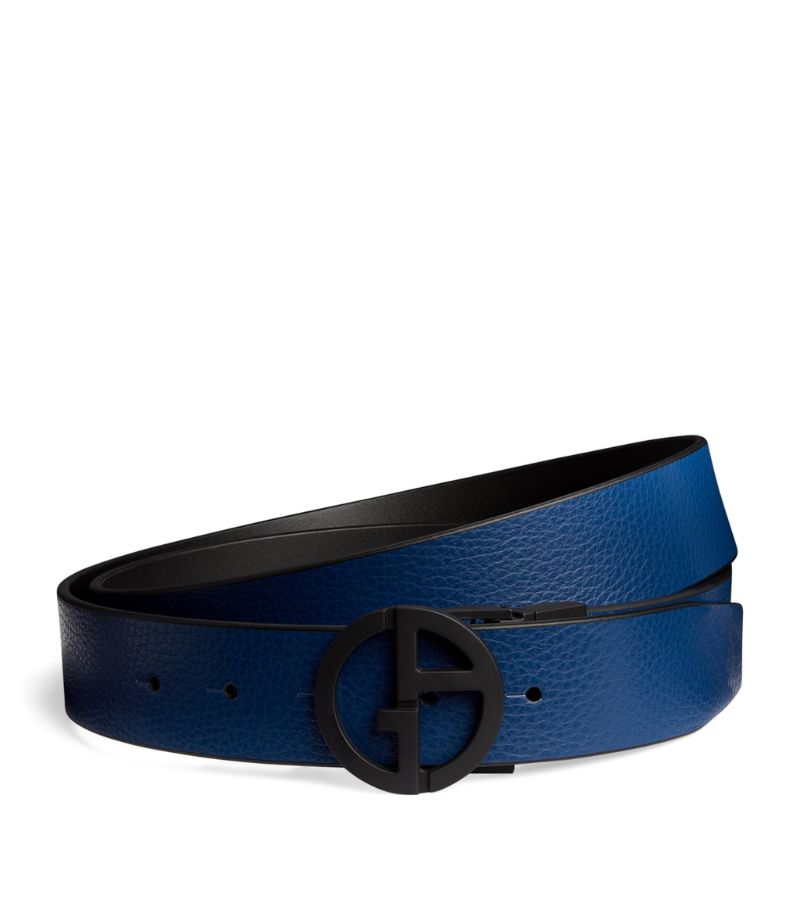 Giorgio Armani Giorgio Armani Leather Logo Belt