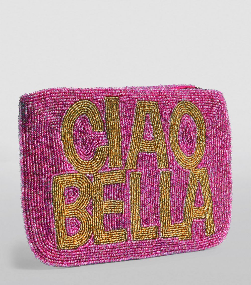 The Jacksons The Jacksons Beaded Ciao Bella Clutch Bag