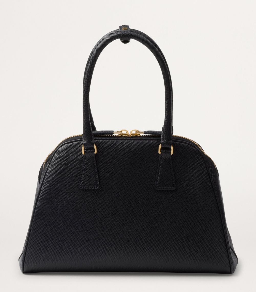 Prada Prada Medium Saffiano Leather Top-Handle Bag