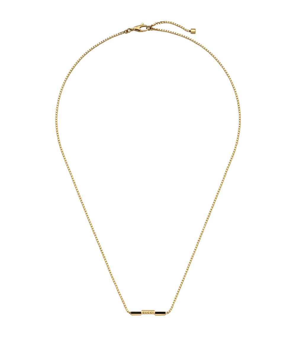 Gucci Gucci Yellow Gold Link To Love Necklace