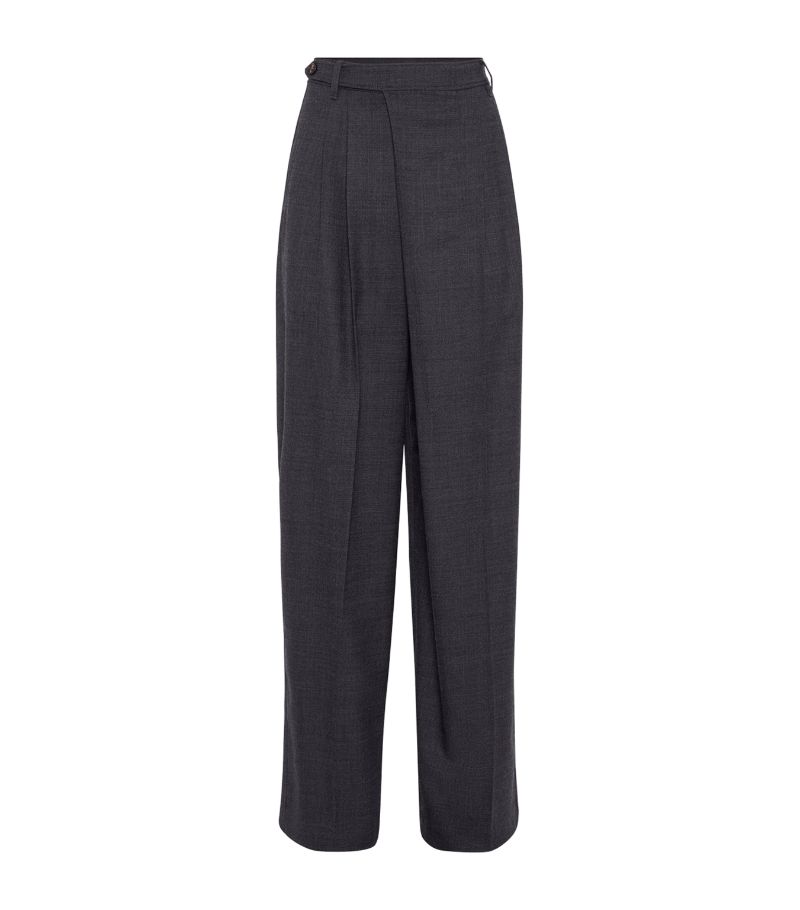 Brunello Cucinelli Brunello Cucinelli Virgin Wool Tailored Trousers