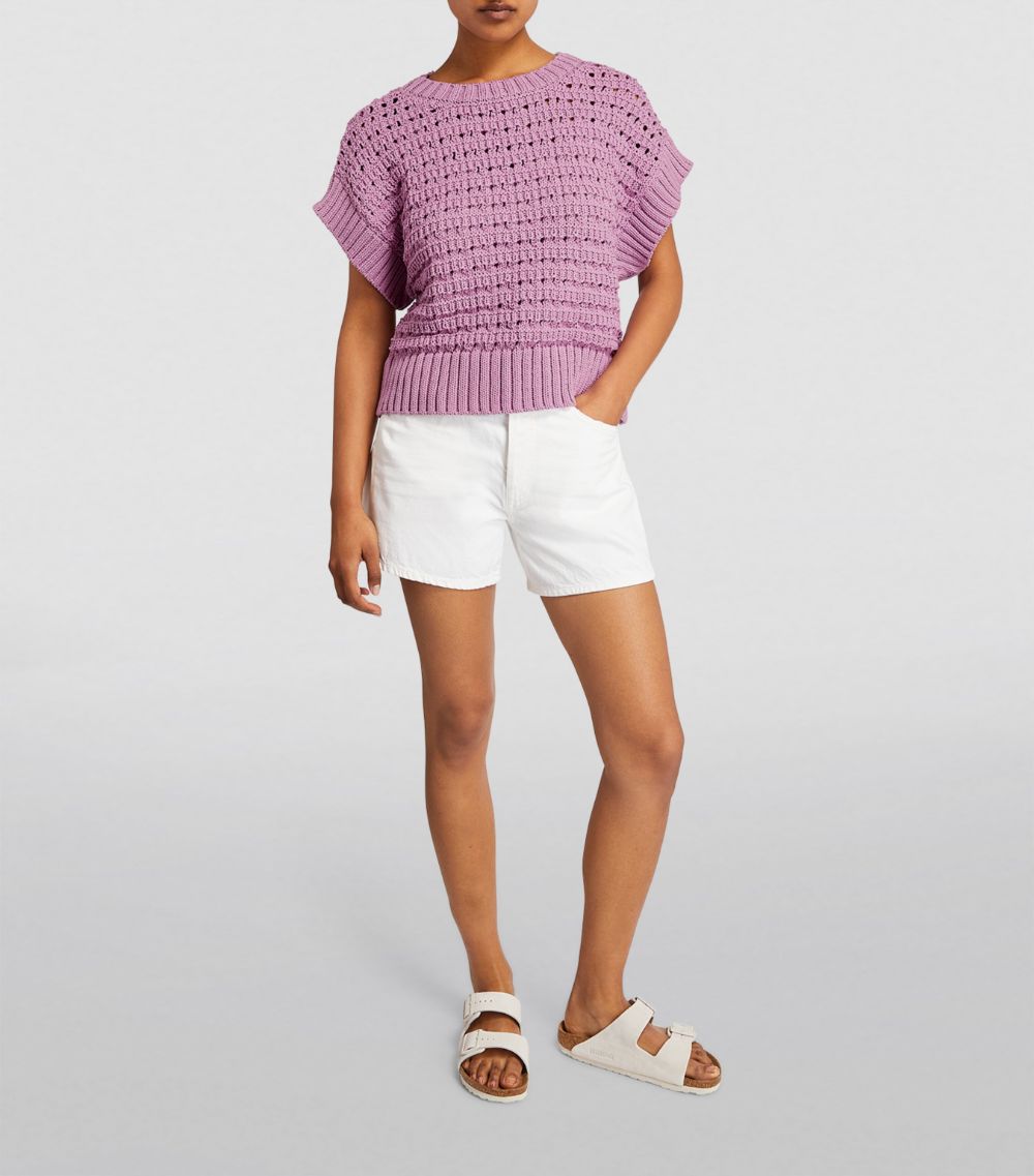 Varley Varley Short-Sleeve Fillmore Sweater