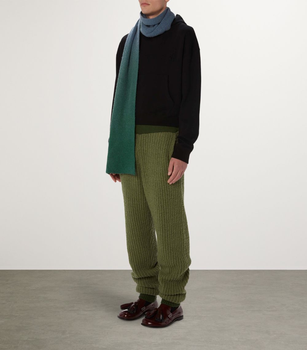 Jw Anderson Jw Anderson Wool Ribbed Sweatpants