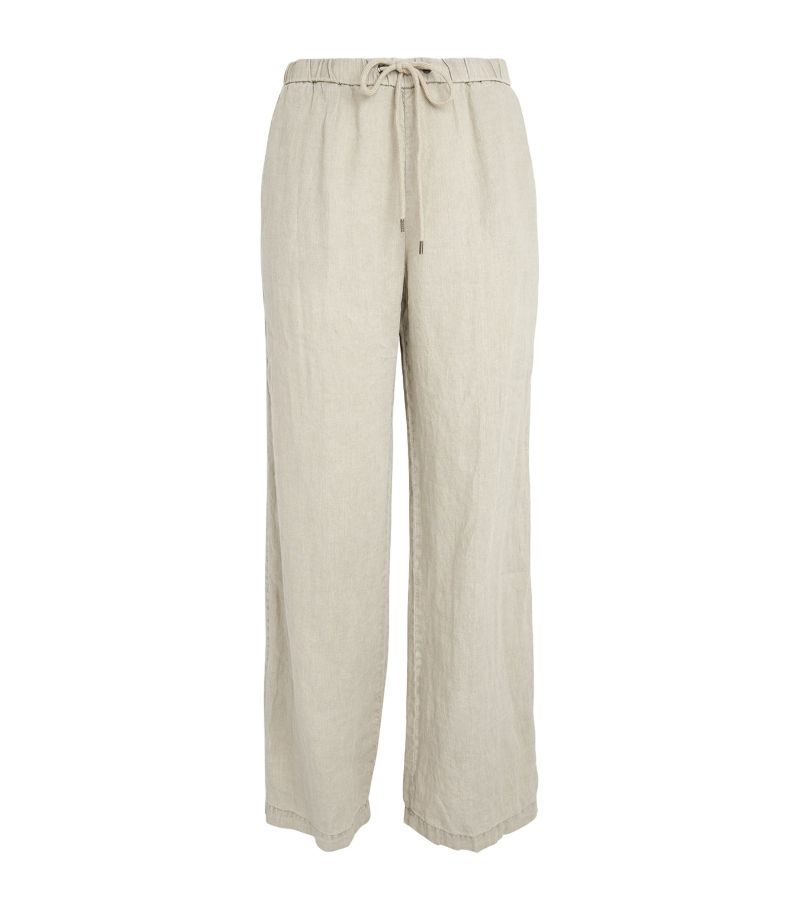 James Perse James Perse Linen Straight Trousers