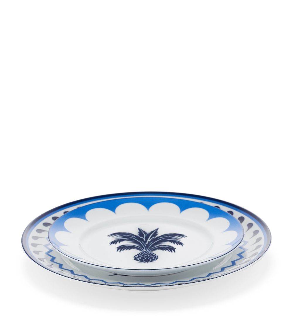 Aquazzura Aquazzura Set Of 2 Jaipur Dinner Plates (27Cm)