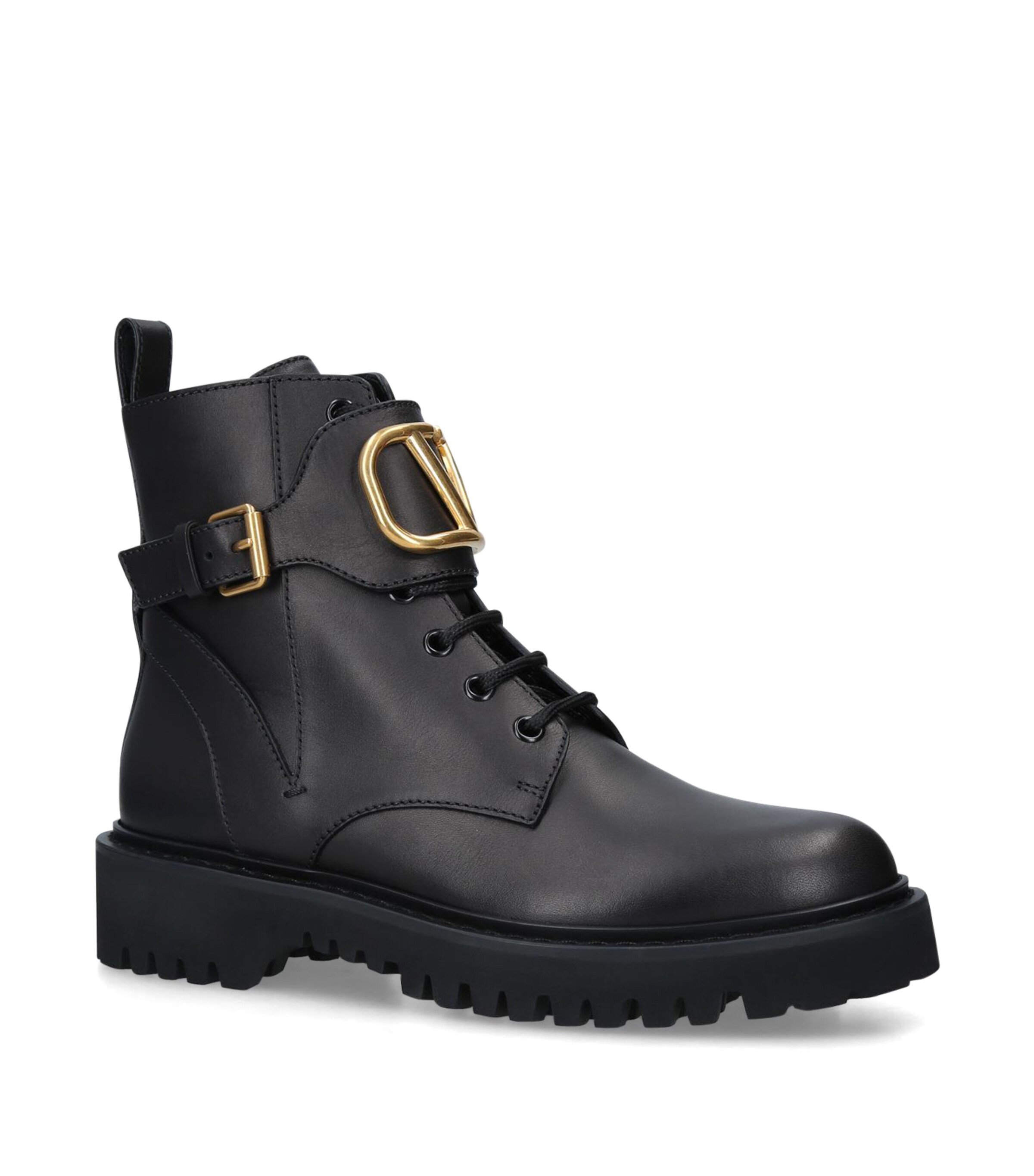 VALENTINO GARAVANI Valentino Garavani Vlogo Combat Boots