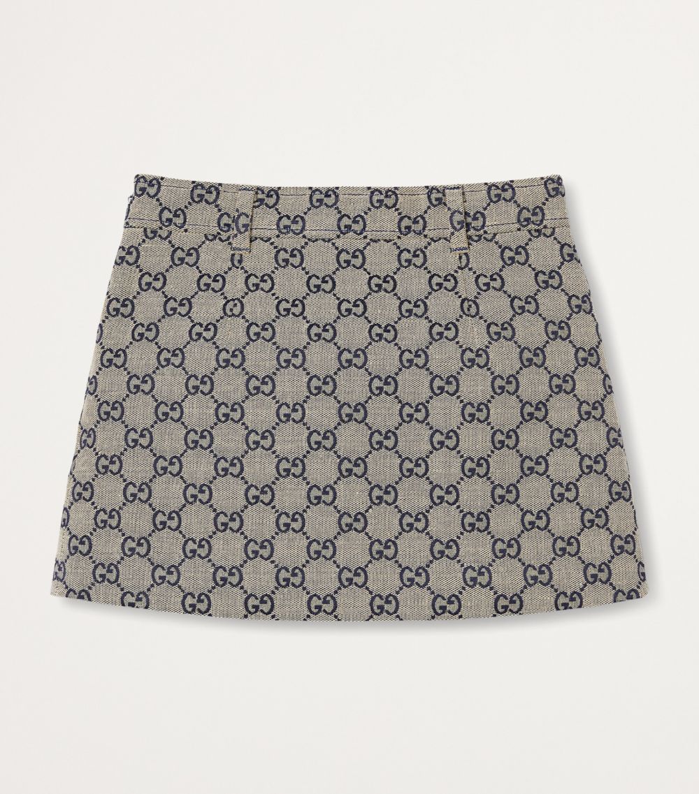 Gucci Gucci Kids Gg Canvas Mini Skirt (4-12 Years)