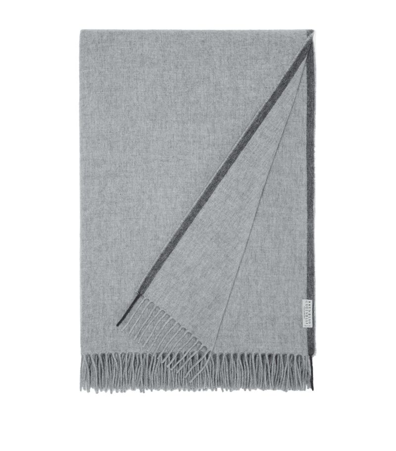 Brunello Cucinelli Brunello Cucinelli Cashmere Travel Throw (140Cm X 140Cm)