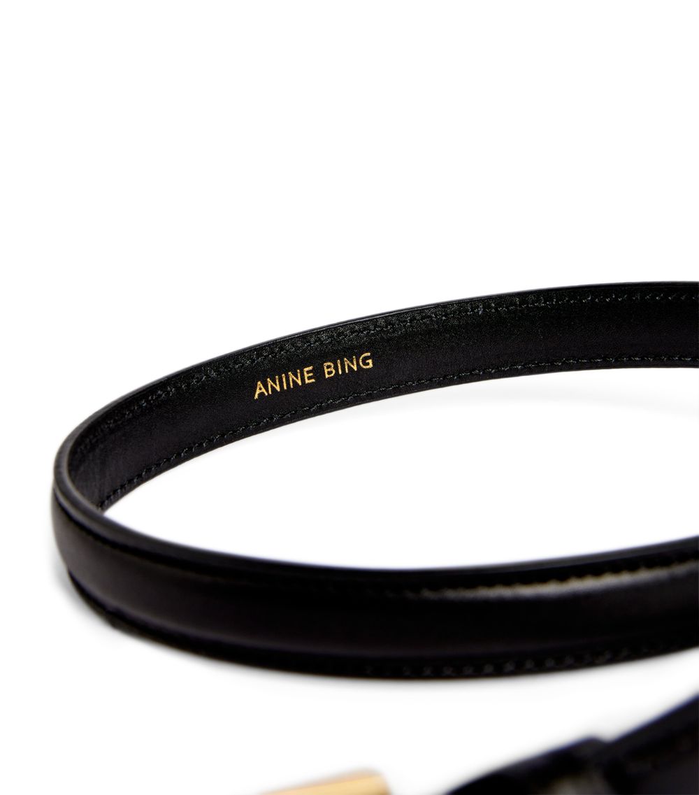 Anine Bing Anine Bing Leather Nicola Belt