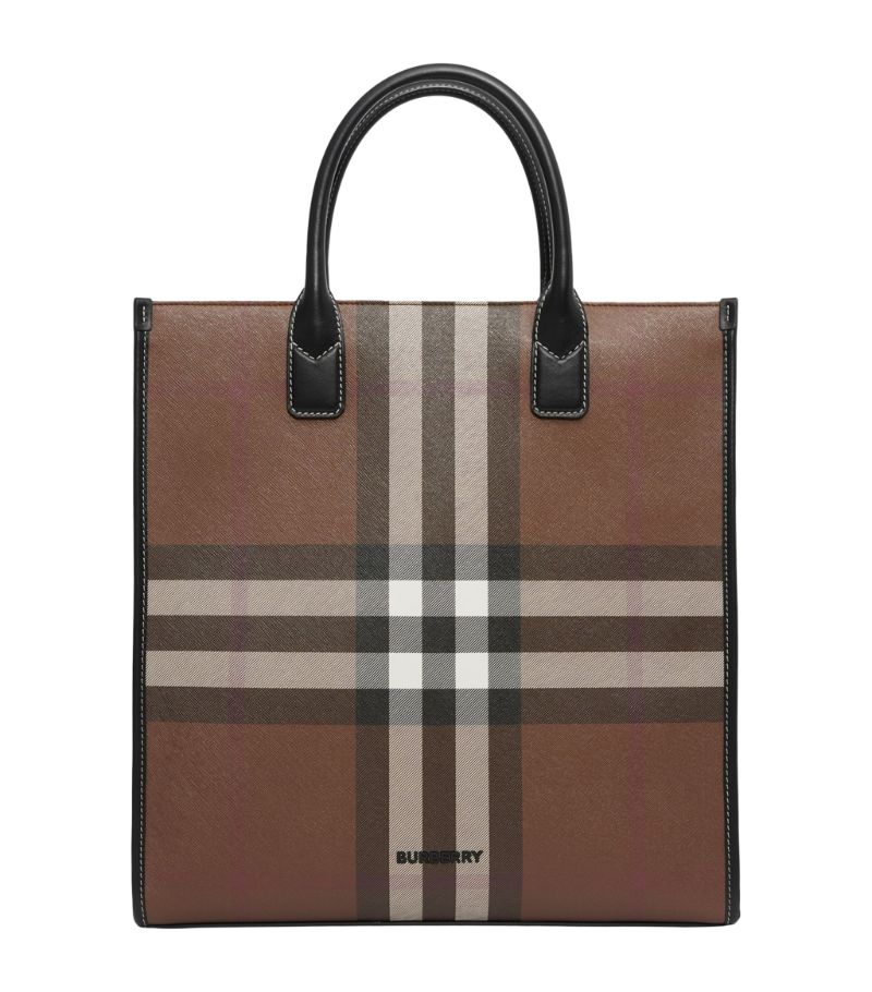 Burberry Burberry Medium Check Tote Bag