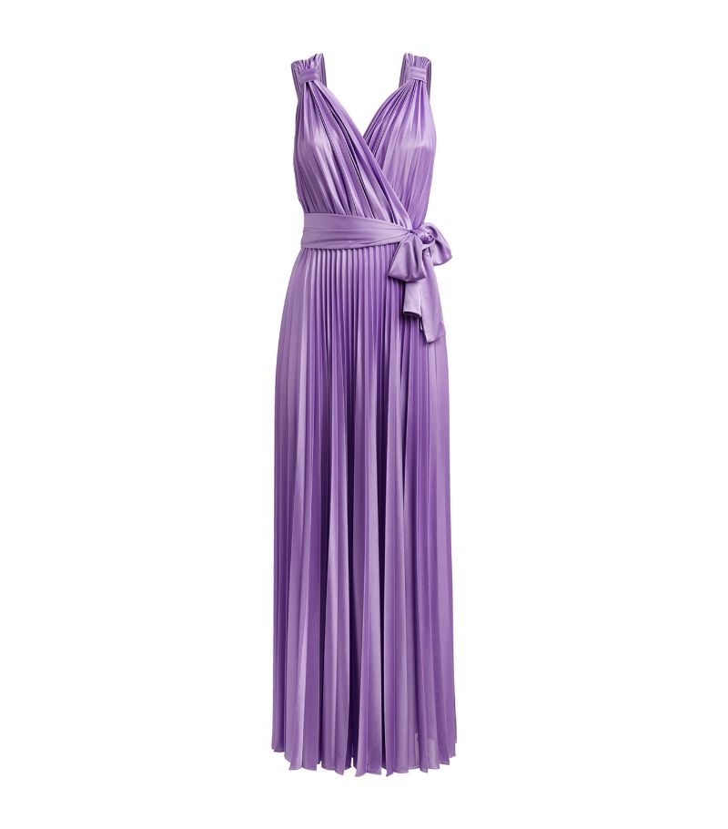 Max & Co. Max & Co. Pleated Maxi Dress