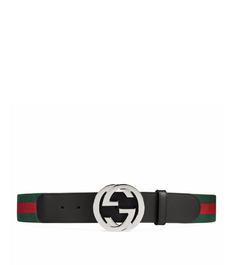 Gucci Gucci Web Stripe Belt