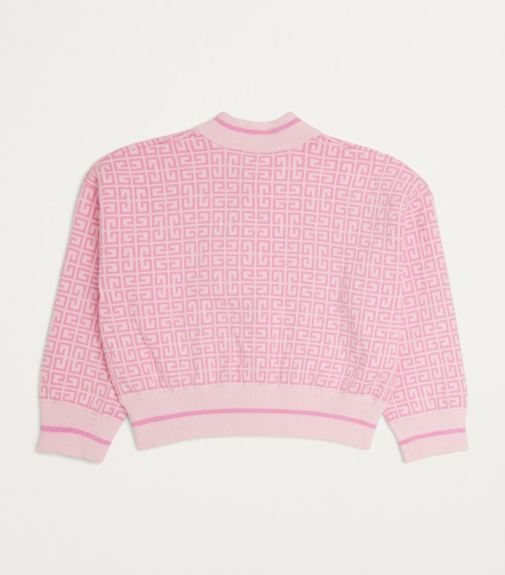 Givenchy Givenchy Kids Cotton-Cashmere 4G Cardigan (4-12+ Years)