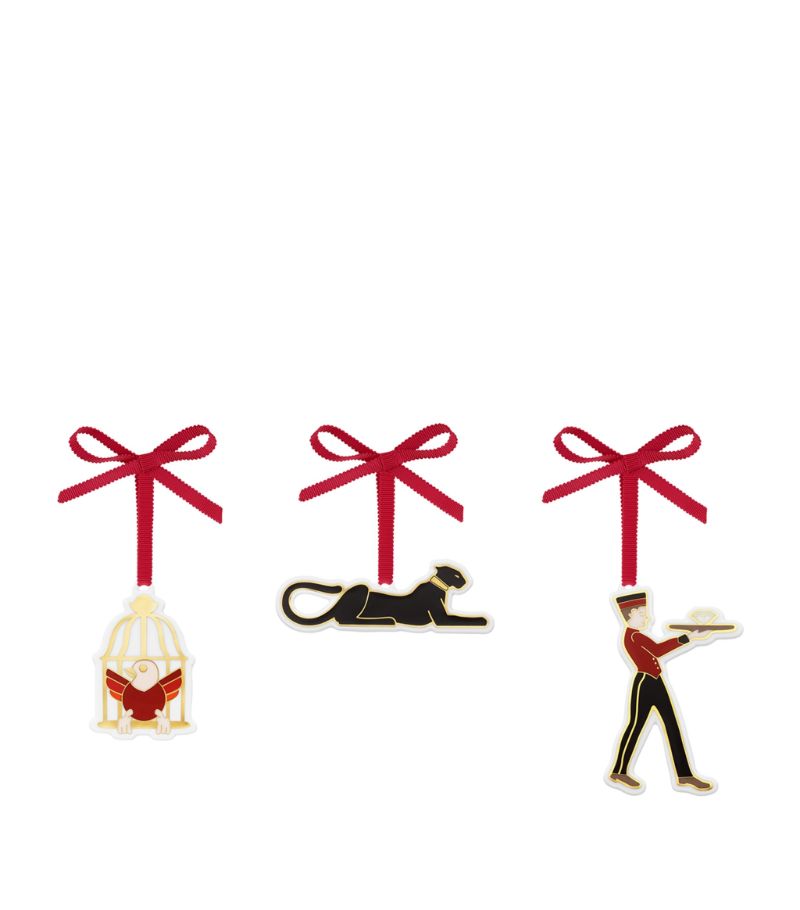 Cartier Cartier Porcelain Tree Decorations (Set of 3)