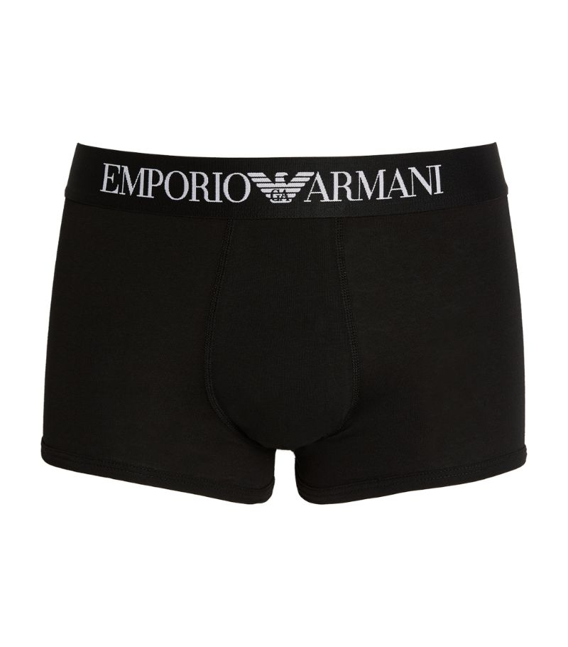 Emporio Armani Emporio Armani Logo Motif Trunks