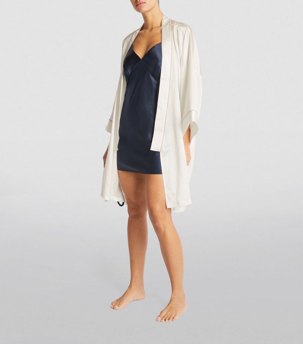 Olivia Von Halle Olivia Von Halle Silk Mimi Robe