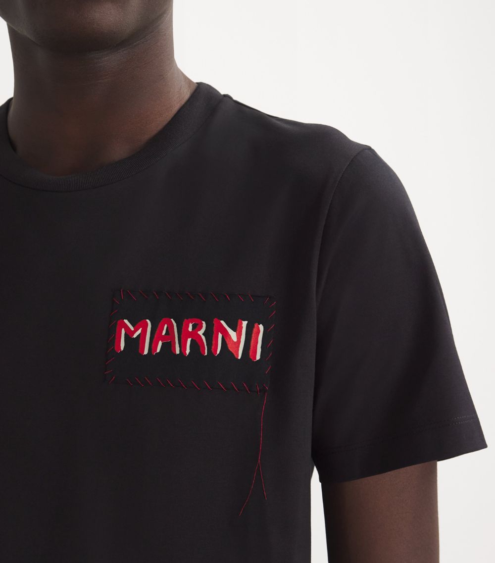 Marni Marni Logo Patch T-Shirt