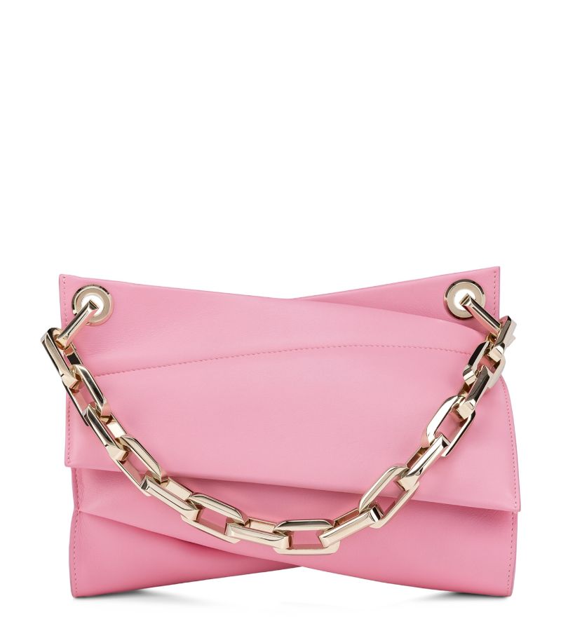 Christian Louboutin Christian Louboutin Loubitwist Leather Shoulder Bag