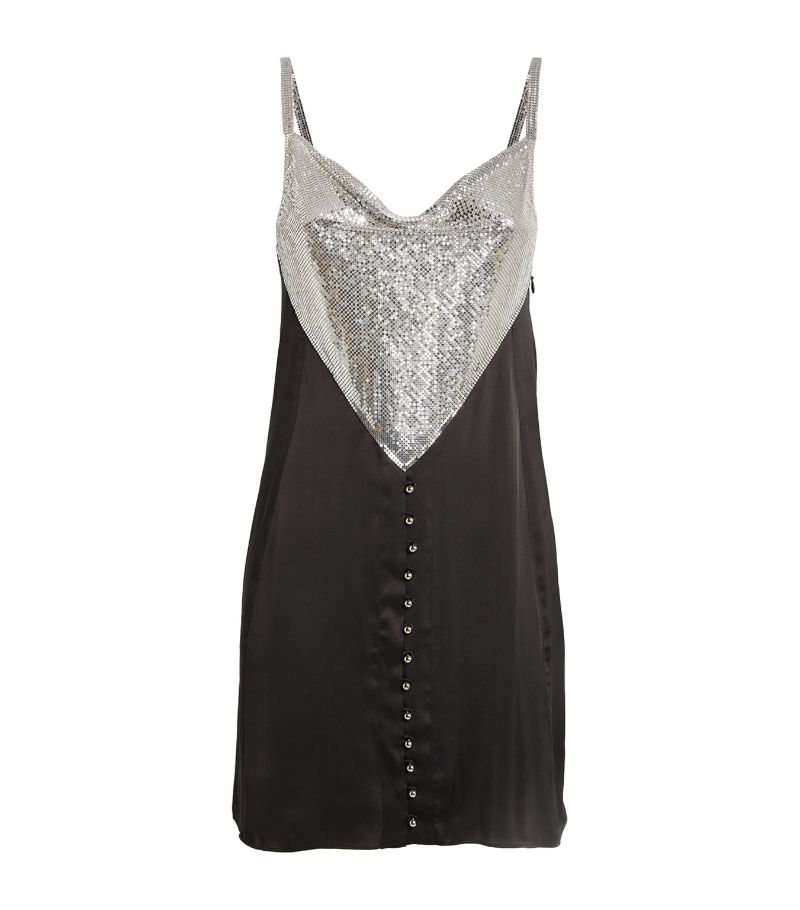 Rabanne Rabanne Embellished Mini Dress